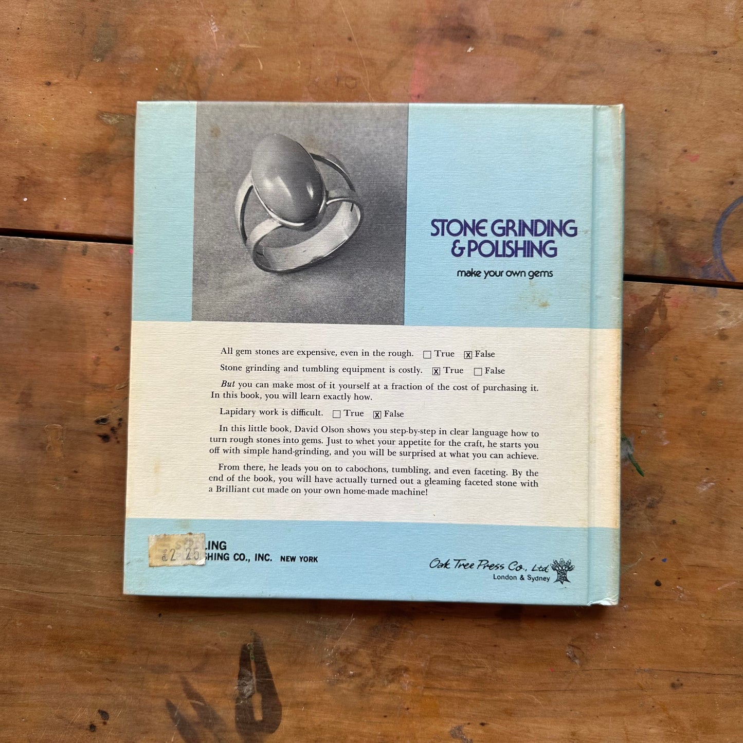 Stone Grinding and Polishing by David F. Olson