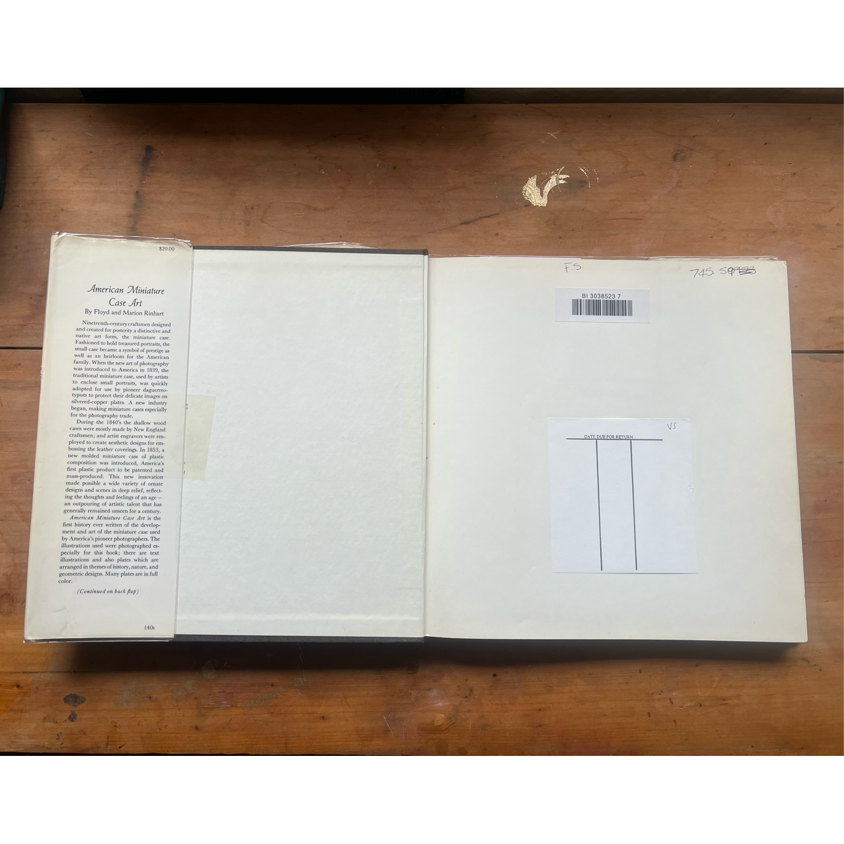 American Miniature Case Art - Floyd and Marion Rinhart
