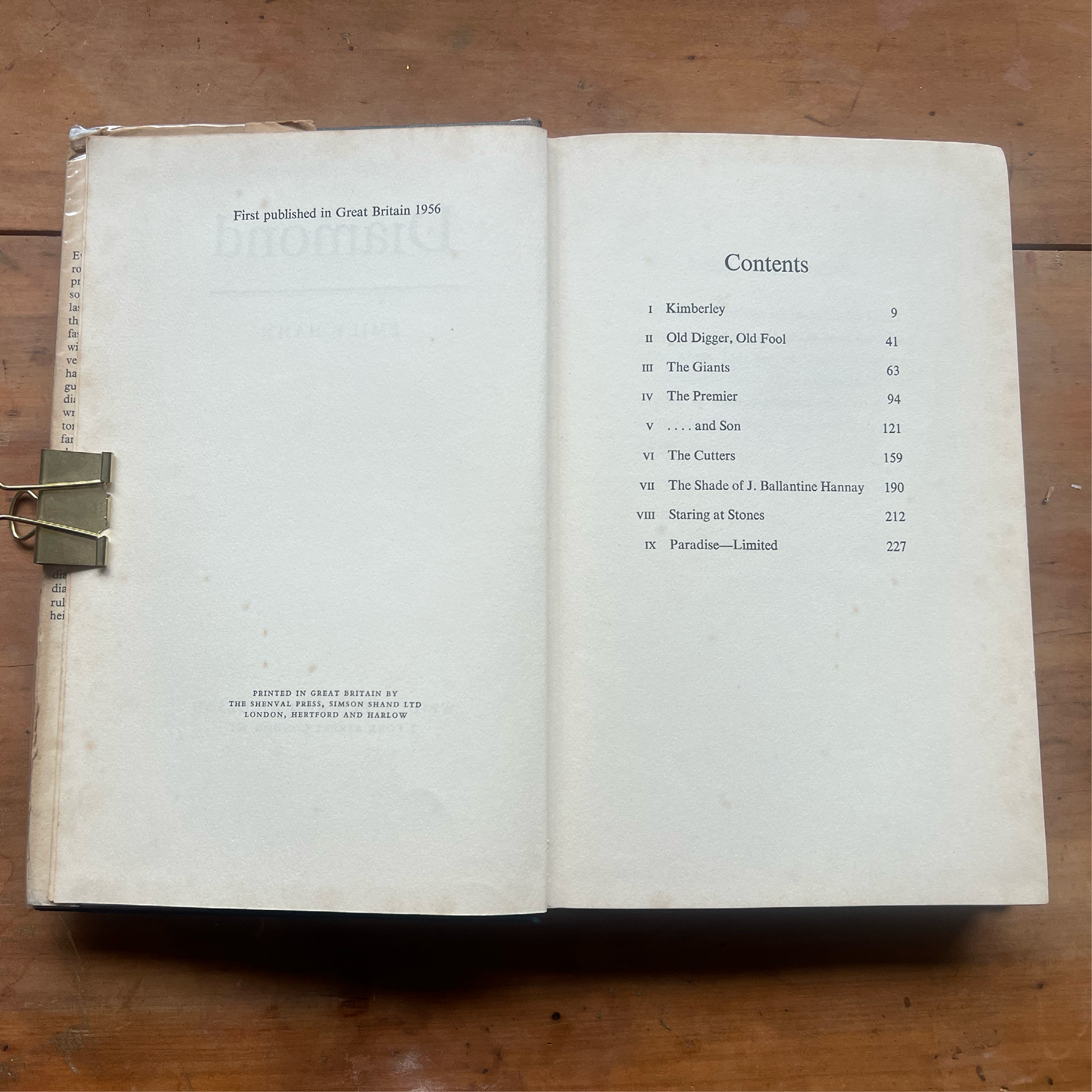 Diamond - Emily Hahn