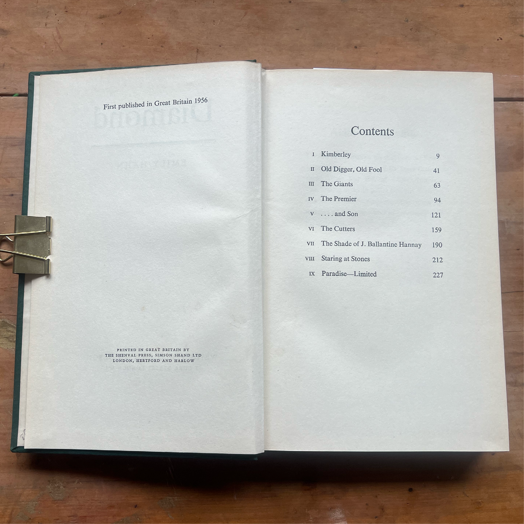 Diamond - Emily Hahn