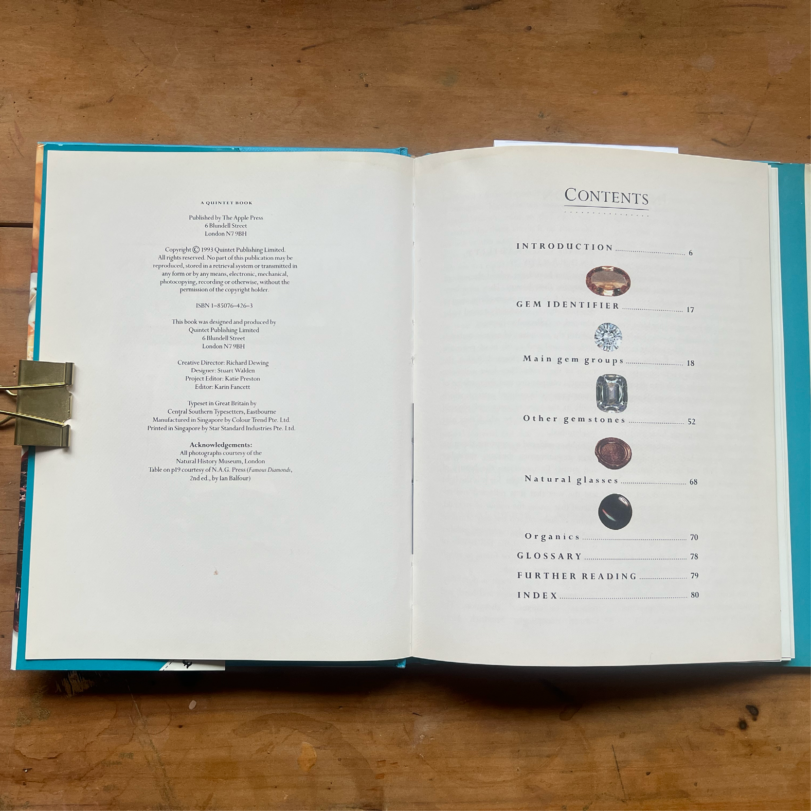 Gems & Precious Stones - Cally Hall